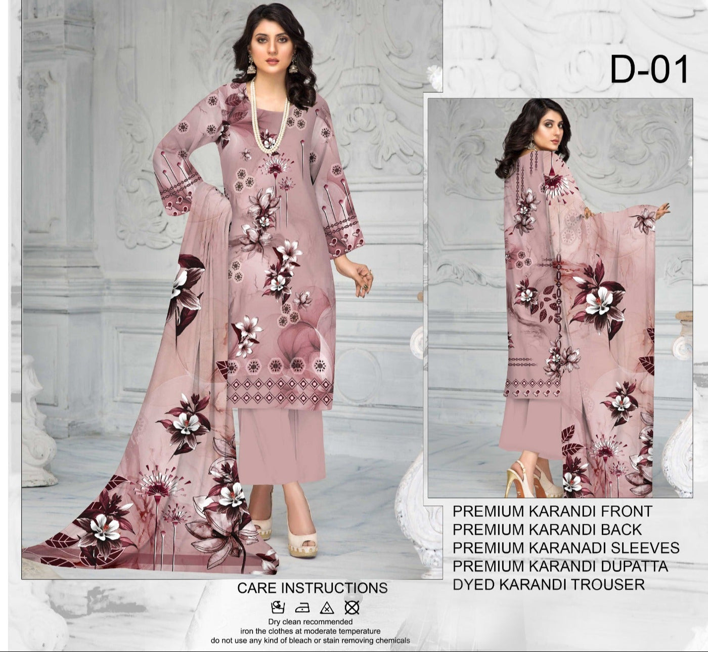 Premium karandi  3 PC Collection
