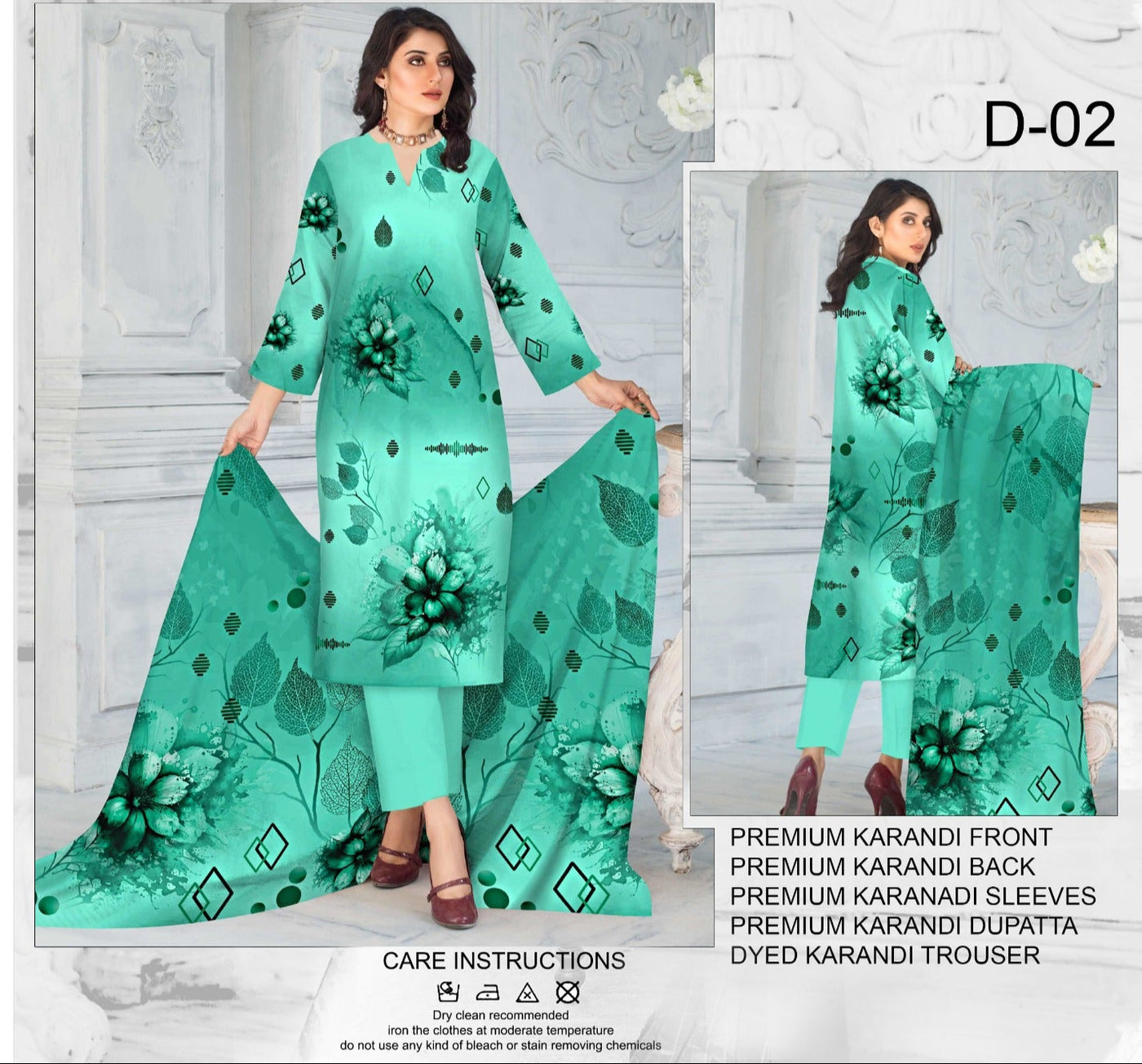 Premium karandi  3 PC Collection