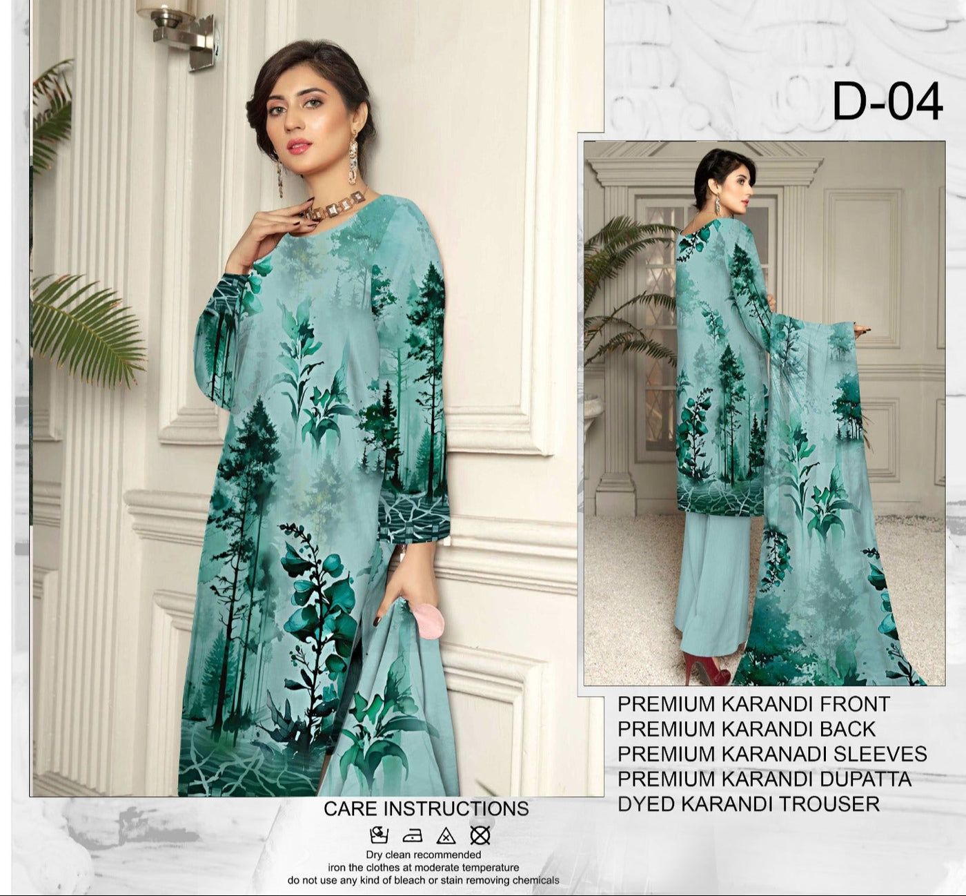 Premium karandi  3 PC Collection