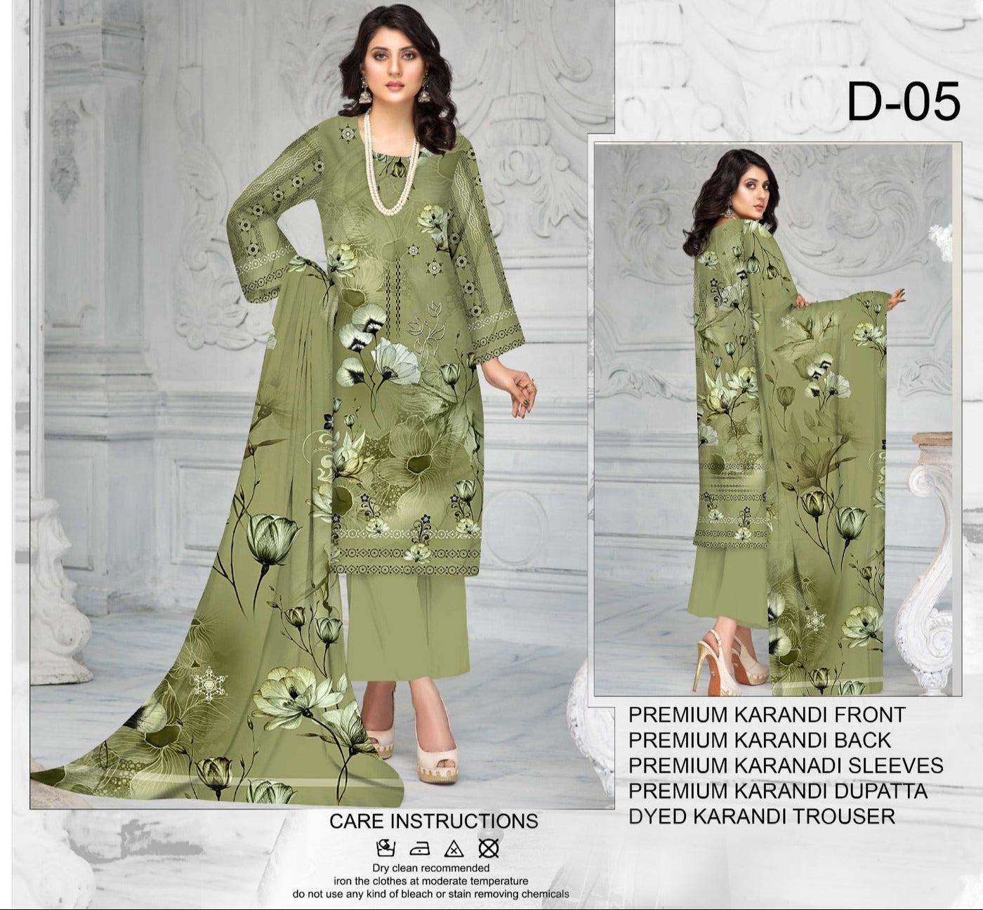 Premium karandi  3 PC Collection
